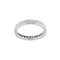 Bague 51 Bague alliance éternité - Diamants taille brillant en or blanc 18 carats 58 Facettes 36705