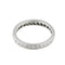 Bague 51 Bague alliance éternité - Diamants taille brillant en or blanc 18 carats 58 Facettes 36705
