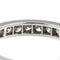 Bague 51 Bague alliance éternité - Diamants taille brillant en or blanc 18 carats 58 Facettes 36705
