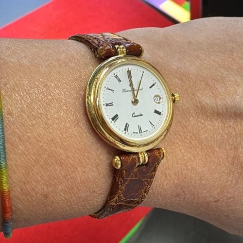 Montre Pierre Bonnet - Montre femme à quartz en or jaune 18 carats 58 Facettes 36748