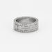 53 HERMES Ring - “Heracles” Ring in White Gold and Diamonds 58 Facettes DV0184-16