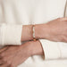 HERMES bracelet - Dog collar model bracelet Rose gold Diamonds 58 Facettes DV0044-1