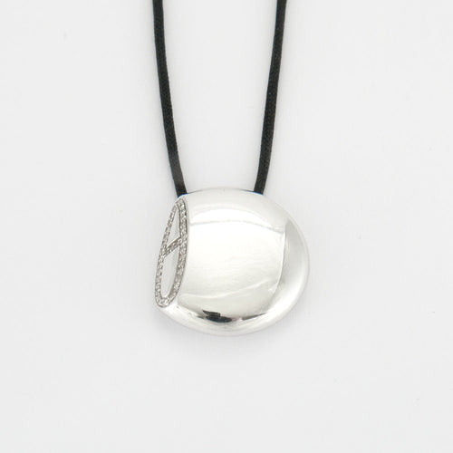 Collier HERMES - Pendentif Or blanc Diamants 58 Facettes DV0184-10