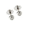 Boucles d'oreilles Boucles d’oreilles point de lumière en or blanc 18 kt et diamants 0,40 ct 58 Facettes 36841