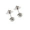 Boucles d'oreilles Boucles d’oreilles point de lumière en or blanc 18 kt et diamants 0,40 ct 58 Facettes 36841