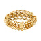 Bracelet Bracelet tank en or rose 18 carats 58 Facettes 36862