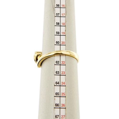 Bague Bague serpent - Bague ouverte en or jaune 18 kt saphir et diamants 58 Facettes 36945