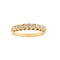 Bague Bague rivière en or jaune 18 ct avec diamants 0,60 ct 58 Facettes 36983