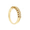 Bague Bague rivière en or jaune 18 ct avec diamants 0,60 ct 58 Facettes 36983