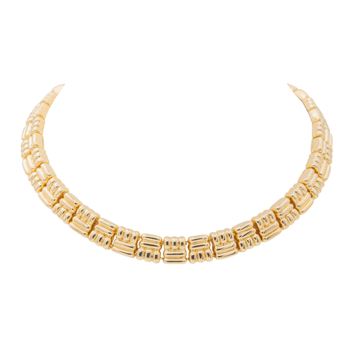 Collier Boucheron - Collier vintage en or jaune 18 carats 58 Facettes 3704292CN