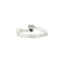 Bague 56 Damiani - Bague solitaire en or blanc 18 carats et diamant 58 Facettes 37094