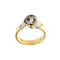 Bague Bague en or blanc et or jaune 18 ct avec aigue-marine 1,50 ct 58 Facettes 37206