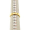 Bague Bague en or blanc et or jaune 18 ct avec aigue-marine 1,50 ct 58 Facettes 37206