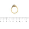 Bague Bague en or blanc et or jaune 18 ct avec aigue-marine 1,50 ct 58 Facettes 37206