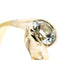 Bague Bague en or blanc et or jaune 18 ct avec aigue-marine 1,50 ct 58 Facettes 37206