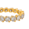 Bague 53 Alliance américaine - Bague en or jaune 18 carats et diamants 58 Facettes 3726319CN