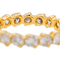 Bague 53 Alliance américaine - Bague en or jaune 18 carats et diamants 58 Facettes 3726319CN