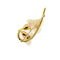Broche Spilla fleur en or jaune 18 carats et nacre 58 Facettes 37277