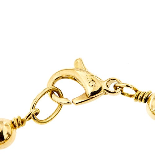 Bracelet Gabriella Rivalta - Bracelet multifils en or jaune 18 kt émaillé 58 Facettes 37279