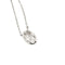 Collier Faraone - Collier maille rolò en or blanc 18 kt et diamants 58 Facettes 37410