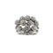 Bague Bague bouquet - Bague bandeau en or blanc 18 ct et diamants 58 Facettes 37456