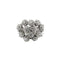 Bague Bague bouquet - Bague bandeau en or blanc 18 ct et diamants 58 Facettes 37456