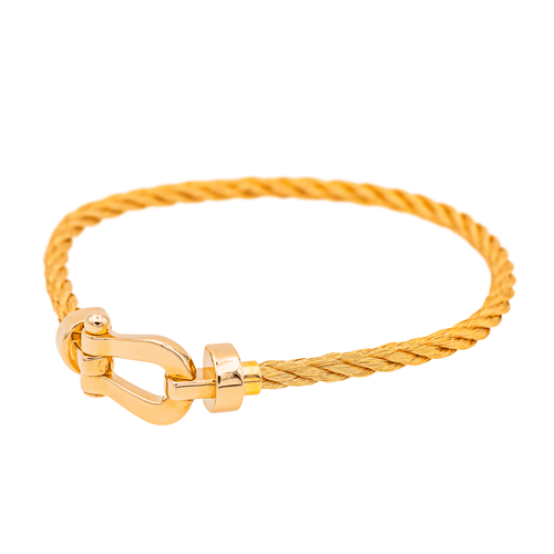 Bracelet Fred Force 10 - Bracelet moyen modèle en or rose 18 carats 58 Facettes 3747897CN