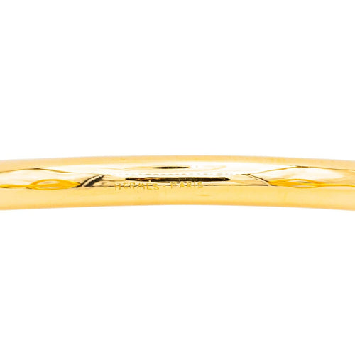 Bracelet Hermès Nausicaa - Bracelet jonc ouvrant en or jaune 58 Facettes 3748114CN