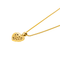Collier Collier cœur en or jaune 18 carats et diamants 58 Facettes 3754273CN