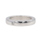 Bague 53 Omega Ruban Confort - Bague alliance en or blanc avec diamant 58 Facettes 3754386CN