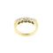 Bague Bague rivière - 5 diamants 0,80 ct en or jaune et blanc 18 kt 58 Facettes 37551