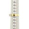 Bague Bague rivière - 5 diamants 0,80 ct en or jaune et blanc 18 kt 58 Facettes 37551