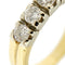 Bague Bague rivière - 5 diamants 0,80 ct en or jaune et blanc 18 kt 58 Facettes 37551