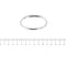 Bracelet Bracelet rigide ovale en or blanc 18 ct 58 Facettes 37590