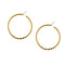Boucles d'oreilles Boucles d’oreilles créoles en or jaune 18 ct 58 Facettes 37640