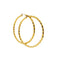 Boucles d'oreilles Boucles d’oreilles créoles en or jaune 18 ct 58 Facettes 37640