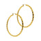Boucles d'oreilles Boucles d’oreilles créoles en or jaune 18 ct 58 Facettes 37640