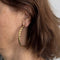 Boucles d'oreilles Boucles d’oreilles créoles en or jaune 18 ct 58 Facettes 37640