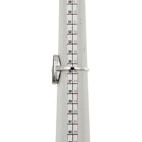 Bague 56 Bague Art déco en platine avec onyx et diamants 58 Facettes 37817