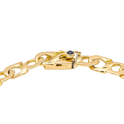 Bracelet Caplain Saint André - Bracelet en or jaune 18 carats et saphir 58 Facettes 3784957CN