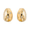 Boucles d'oreilles Cartier - Boucles d’oreilles créoles en or jaune 18 carats et diamants 58 Facettes 3785640CN
