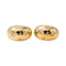Boucles d'oreilles Cartier - Boucles d’oreilles créoles en or jaune 18 carats et diamants 58 Facettes 3785640CN