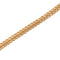 Bracelet Unoaerre - Bracelet maille queue de renard en or rose 18 kt 58 Facettes 37966