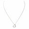 Collier Tiffany & Co - Collier Open Heart en or blanc 18 carats et diamants 58 Facettes 3797977RV