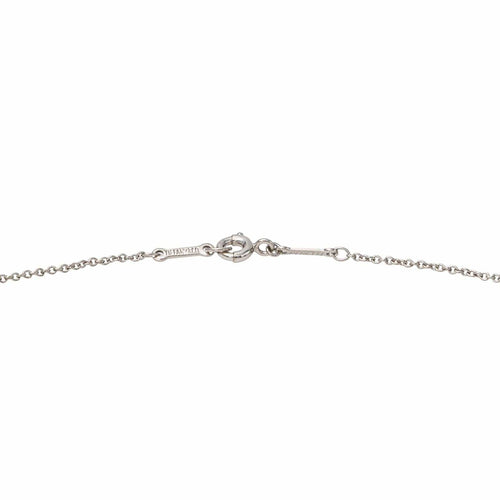 Collier Tiffany & Co - Collier Open Heart en or blanc 18 carats et diamants 58 Facettes 3797977RV