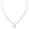 Collier Chopard Happy Diamonds - Collier cœur en or blanc avec diamant 58 Facettes 3798066RV