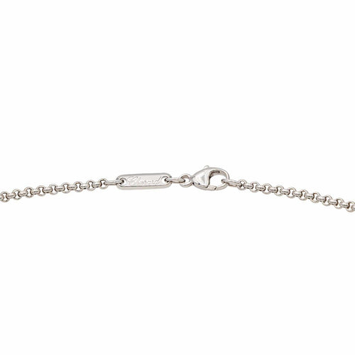 Collier Chopard Happy Diamonds - Collier cœur en or blanc avec diamant 58 Facettes 3798066RV