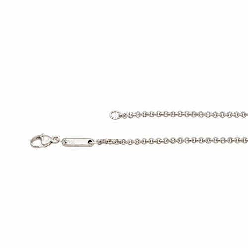 Collier Chopard Happy Diamonds - Collier cœur en or blanc avec diamant 58 Facettes 3798066RV