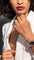 Bague 51.5 Bague cocktail en or blanc avec topaze bleue et diamants 58 Facettes 3798774CN