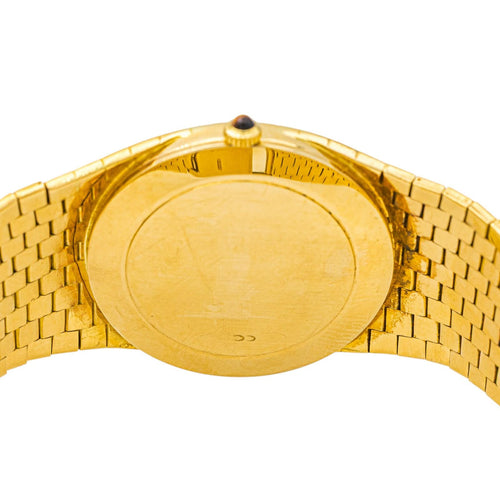 Montre Zenith/Movado - Montre en or jaune 18 carats œil de tigre 58 Facettes 3810565CN